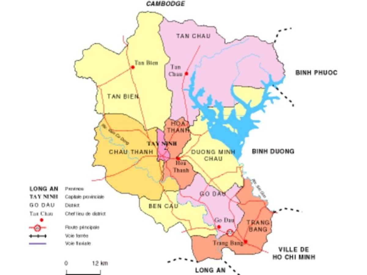 Tay Ninh possesses a strategic position on the tourism map of the Dong Nam Bo region.