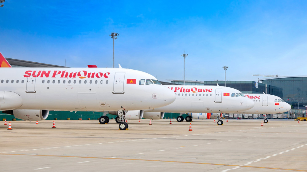 Sun PhuQuoc Airways là hãng hàng không mới nổi tại Việt Nam.
