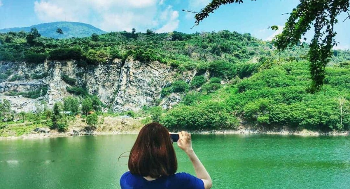 Du khách có thể chụp những tấm ảnh làm kỷ niệm.