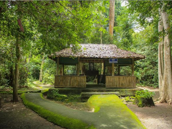 Một góc tại Căn cứ Trung ương Cục Miền Nam.