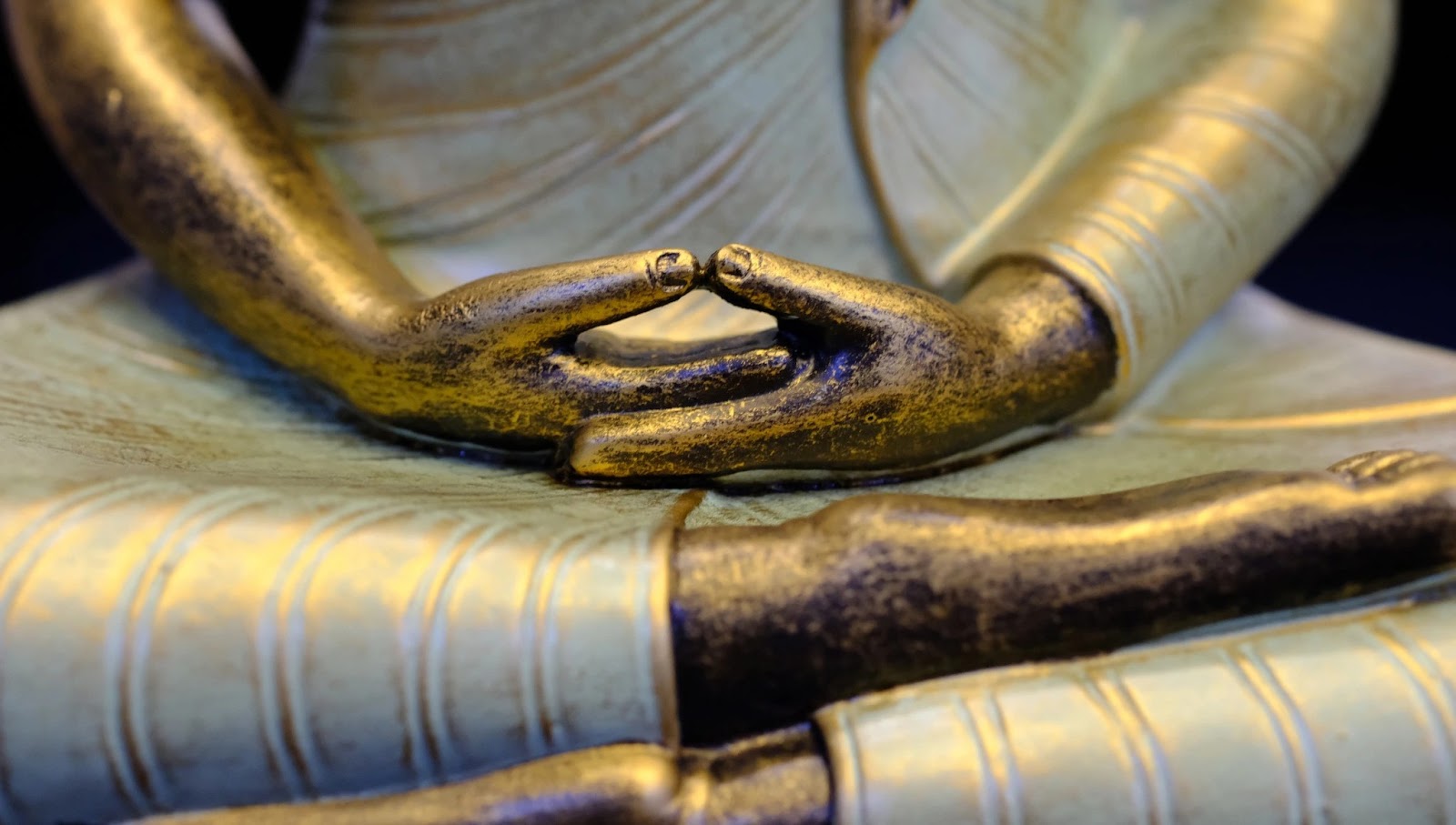 Thiền thủ ấn (Dhyana Mudra). 